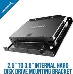 2.5" HDD SSD to 3.5" Mounting Frame Kit