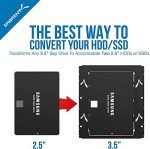 2.5" HDD SSD to 3.5" Mounting Frame Kit