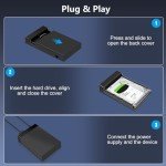 External Hard Drive Enclosure - USB 3.0, 16TB