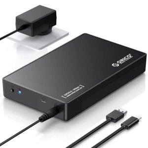 ORICO 3.5" USB-C External Hard Drive Enclosure