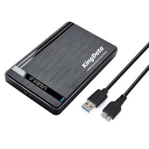KingData 2.5" SATA III External Hard Drive Enclosure