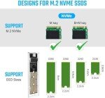 Multibao Type-C USB Portable SSD Enclosure Caddy
