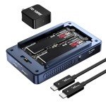 40Gbps Dual-Bay M.2 NVMe SSD Enclosure
