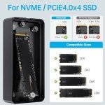High-Speed M.2 NVMe SSD Enclosure for Gamers