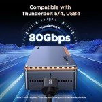 UGREEN Thunderbolt 5 NVMe SSD Enclosure with Fan