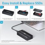 High-Speed M.2 NVMe SSD Enclosure for Gamers