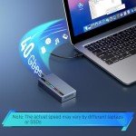 FIDECO 40Gbps RGB NVMe SSD Enclosure