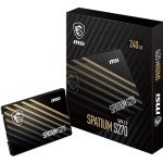 MSI SPATIUM S270 240GB SATA 3 SSD