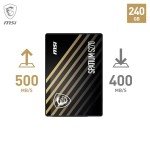MSI SPATIUM S270 240GB SATA 3 SSD