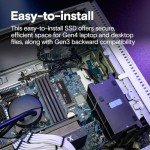 Crucial P310 1TB NVMe Gaming SSD - 7,100MB/s