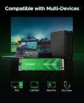 ORICIO 128GB M.2 NVMe SSD - 1700MB/s Speed