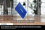 Samsung T7 2TB Portable SSD - USB 3.2