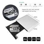 Slim Portable USB CD/DVD Drive for Laptops