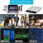 Slim Portable USB CD/DVD Drive for Laptops