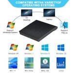 Portable USB 3.0 External CD/DVD Drive