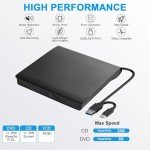 Portable USB 3.0 Type-C External CD/DVD Drive
