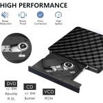 Portable USB 3.0 CD/DVD Drive for Laptops