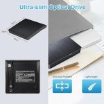 Portable USB 3.0 Type-C External CD/DVD Drive