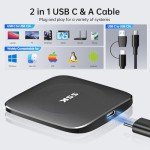 SSK 128GB Portable External SSD - Fast Storage