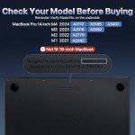 Soonjet Matte Case for MacBook Pro 14