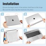 FINTIE Clear Case for MacBook Air 13.3