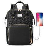 Stylish 15.6-Inch Laptop Backpack with USB Port