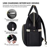 Stylish 15.6-Inch Laptop Backpack with USB Port