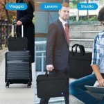 Vultech 15.6" Slim Gaming Laptop Bag, Black