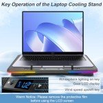 Populike RGB Laptop Cooling Pad Review: With a Phone Holder?
