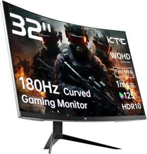 KTC 32" Curved 2K QHD Gaming Monitor