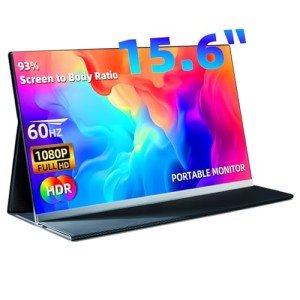 15.6" Ultra-Thin Portable Gaming Monitor with HDR