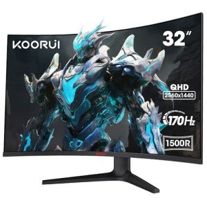 Koorui 32-inch QHD Curved Gaming Monitor Review: A 170Hz Powerhouse?