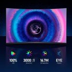 KOORUI 32" QHD Curved Gaming Monitor, 170Hz