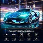 KOORUI 32" QHD Curved Gaming Monitor, 170Hz