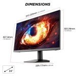 KOORUI 24" 200Hz Fast IPS Gaming Monitor