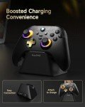 EasySMX Wireless Bluetooth Gaming Controller with Dock