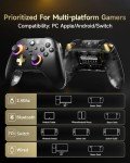 EasySMX Wireless Bluetooth Gaming Controller with Dock