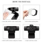 Knomix Universal Webcam Covers for Streaming Privacy