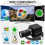 Svpro 1080P USB Webcam with 10X Zoom Lens