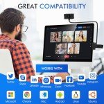 Danyesth 1080p Adjustable Gooseneck Webcam for Laptops: Review