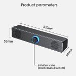 FAYAZ 40W USB Soundbar for Gaming Laptops