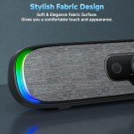 Soulion USB-C Bluetooth Soundbar with LED Lights