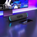 Soulion USB-C Bluetooth Soundbar with LED Lights