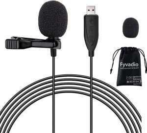USB Lavalier Microphone for Gaming and Streaming