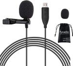 USB Lavalier Microphone for Gaming and Streaming