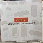 YYV Mini USB Computer Speaker with Enhanced Bass