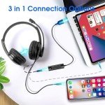 USB Headset with Microphone for Gaming and Office