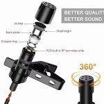 USB Lavalier Microphone for Gaming and Streaming