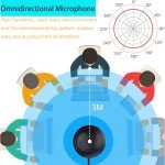 360° USB Microphone for Gaming and Meetings