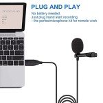 USB Lavalier Microphone for Gaming and Streaming
